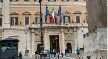 Familiari della strage di Viareggio in presidio davanti a Montecitorio